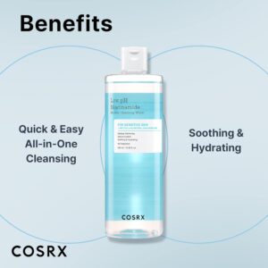 COSRX Low pH Niacinamide Micellar Cleansing Water Daily Mild Facial Cleansing Wash